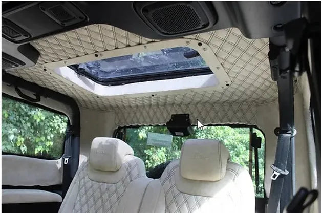 Mahindra Thar Interior Customization with Sunroof