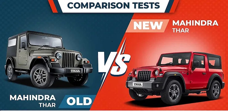 New Mahindra Thar VS Old Mahindra Thar