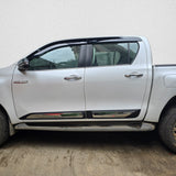 Hilux - Door Cladding Chrome