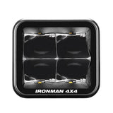Ironman Lights - 20W LED Auxiliary Lights / Cube Lights - Spot Beam - Clear Colour