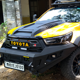Toyota Hilux - Front Grill GR - Matt Black