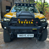Toyota Hilux - Front Grill GR - Matt Black