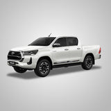 Hilux - Door Cladding Glossy & Matt Black