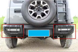 Jimny Tail Light Cover in Fiber Grill