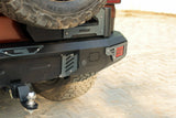 Thar Metal Rear Bumper - Model RXT with Tyre Carrier