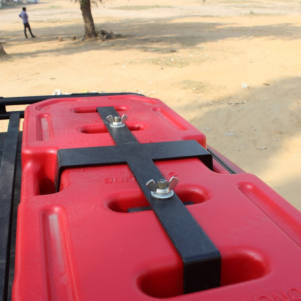 Mahindra Thar - Jerry Can Mounting Brackets