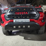 Hilux - Front bumper guard with led light