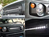 Futurz 4x4 Jimny Front Grill with LED Lights